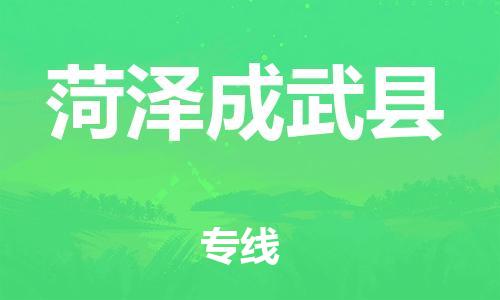 邯鄲到菏澤成武縣物流公司-物流公司保證時效-服務周到