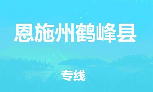邯鄲到恩施州鶴峰縣物流公司-五金交電運(yùn)輸專線-「保價(jià)運(yùn)輸」